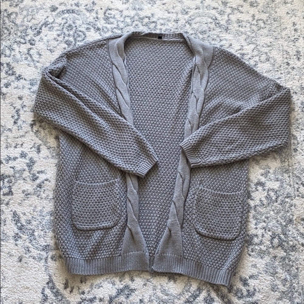 Knit cardigan